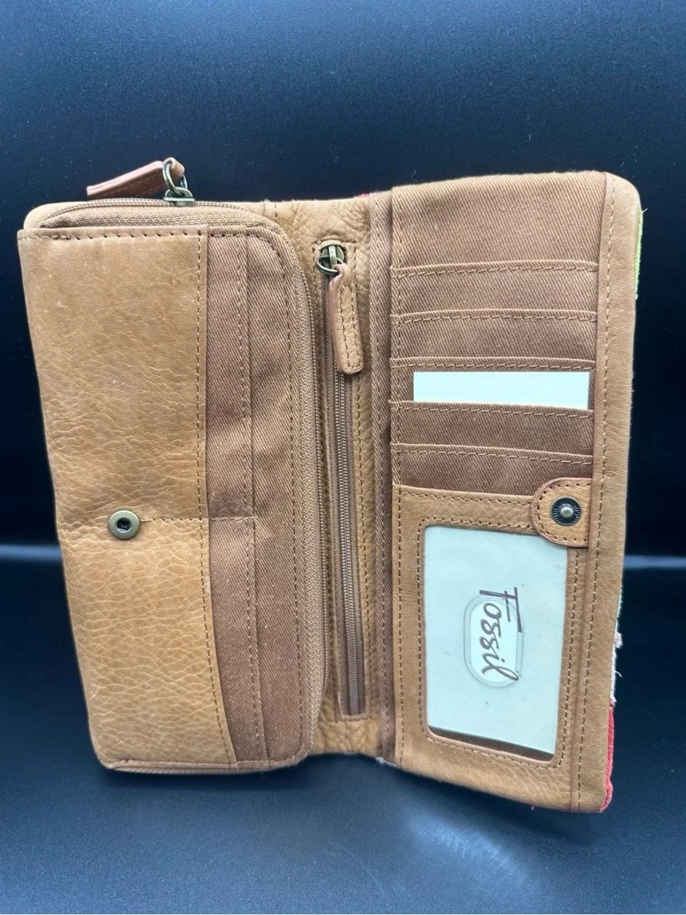Fossil Vintage Tava Clutch Multi